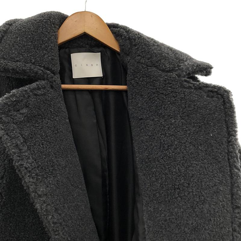 CINOH / チノ CI BOA COCOON COAT ボアコート