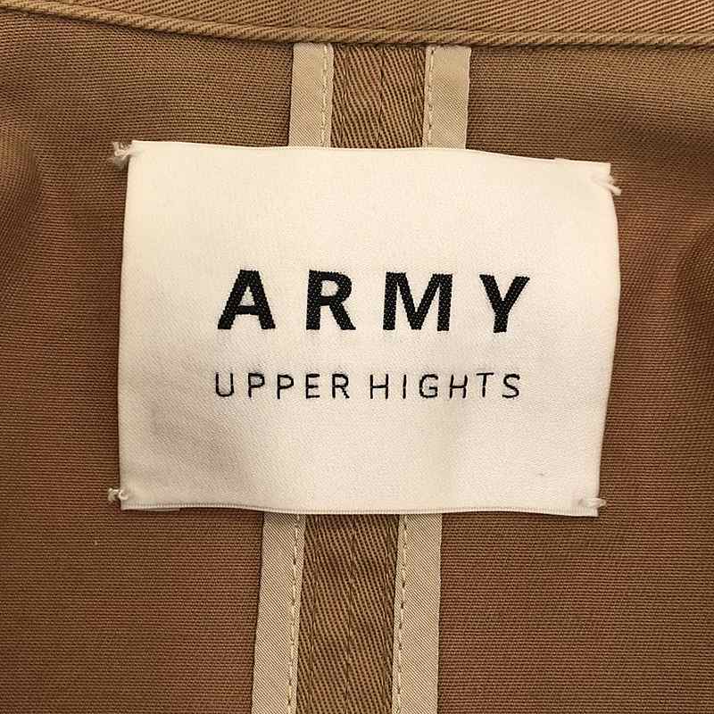 upper hights / アッパーハイツ ARMY ロングトレンチコート