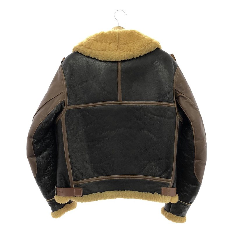 THE REAL McCOY'S / ザリアルマッコイズ PERRY SPORTSWEAR 実名復刻 TYPE B-3 袖切替 ムートン フライトジャケット