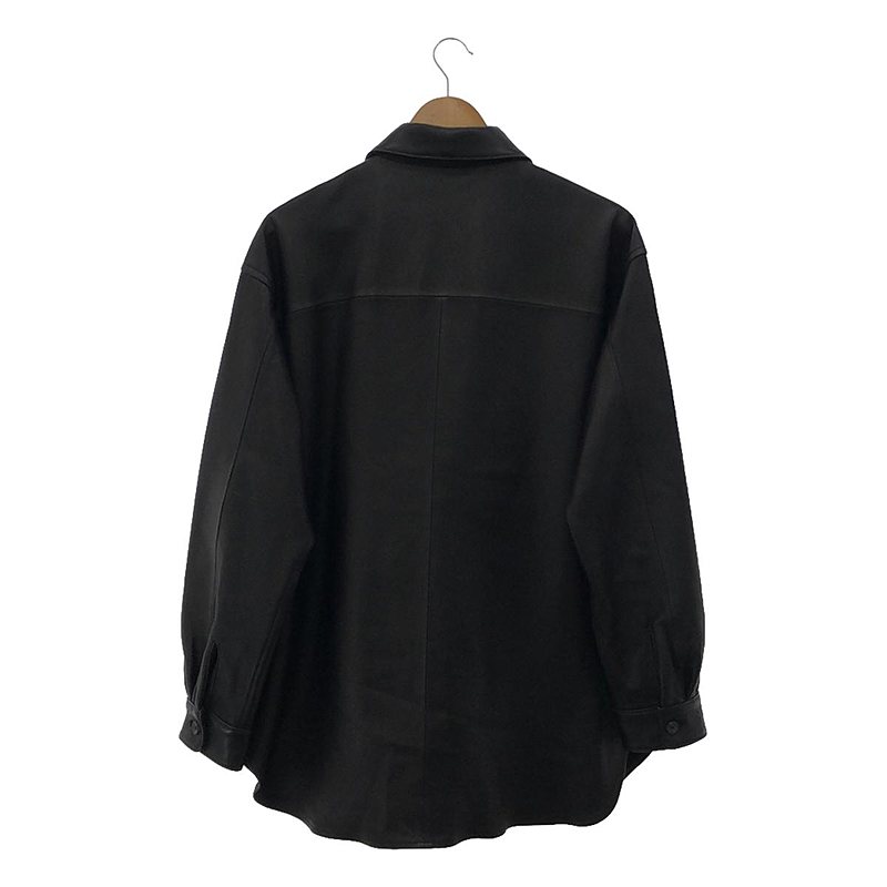 その他 ネイキッドラムレザー ワンピースカラーシャツ