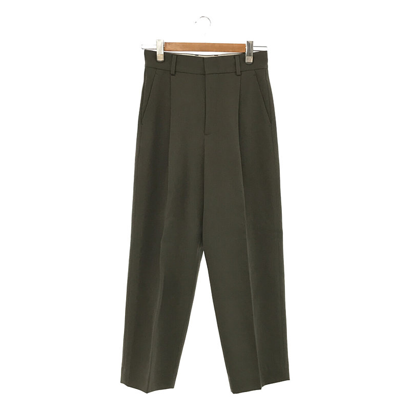 KARSEY PANTS カルゼ タックパンツ