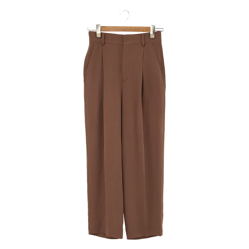 GEORGETTE TUCK PANTS ジョーゼット タックパンツ