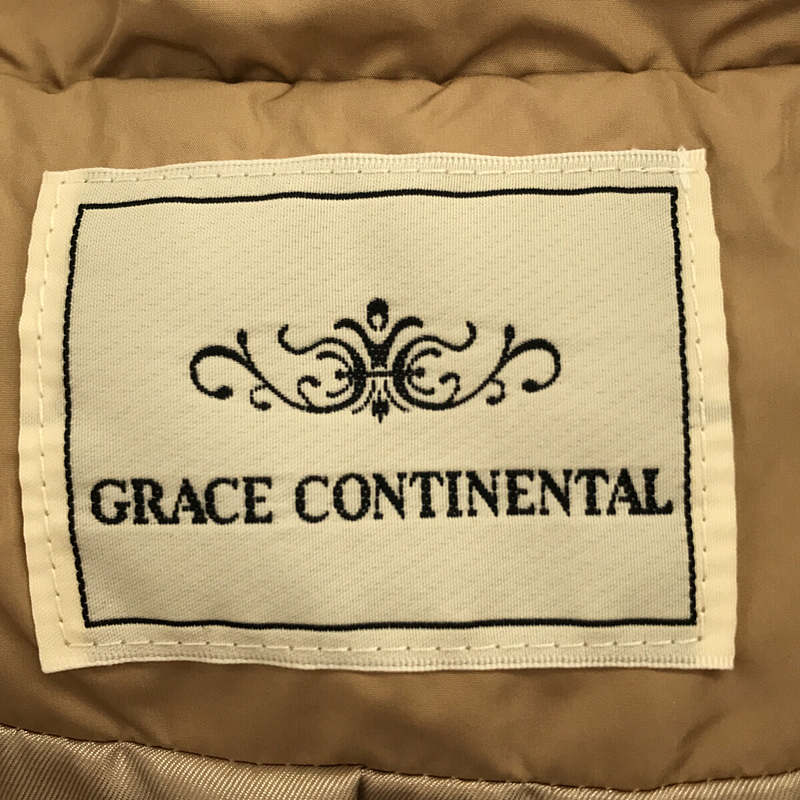 GRACE CONTINENTAL / グレースコンチネンタル FOX フォックスファートリミング ダウン コート