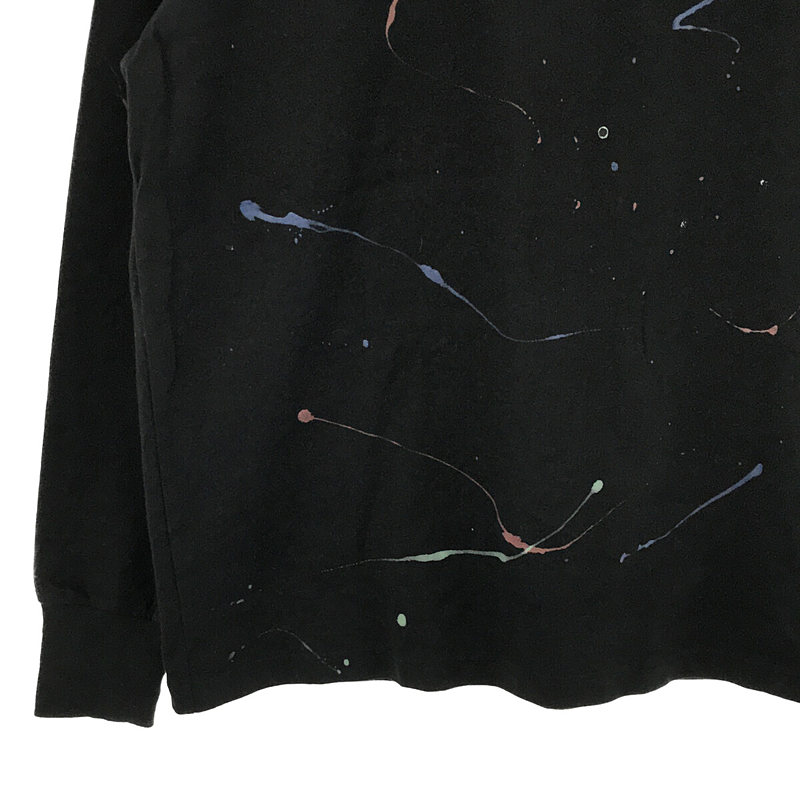 【6(ROKU)】DRIPPING LONG SLEEVE PULLOVER