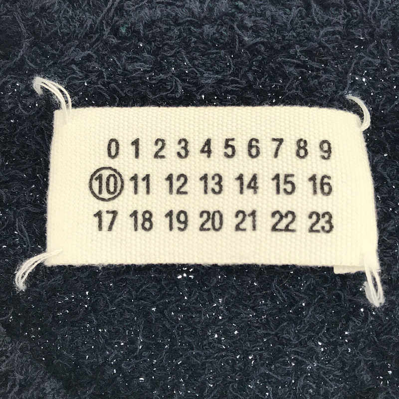 Maison Martin Margiela / メゾンマルタンマルジェラ COTTON CREW KNIT コットン パイル クールネック ニット