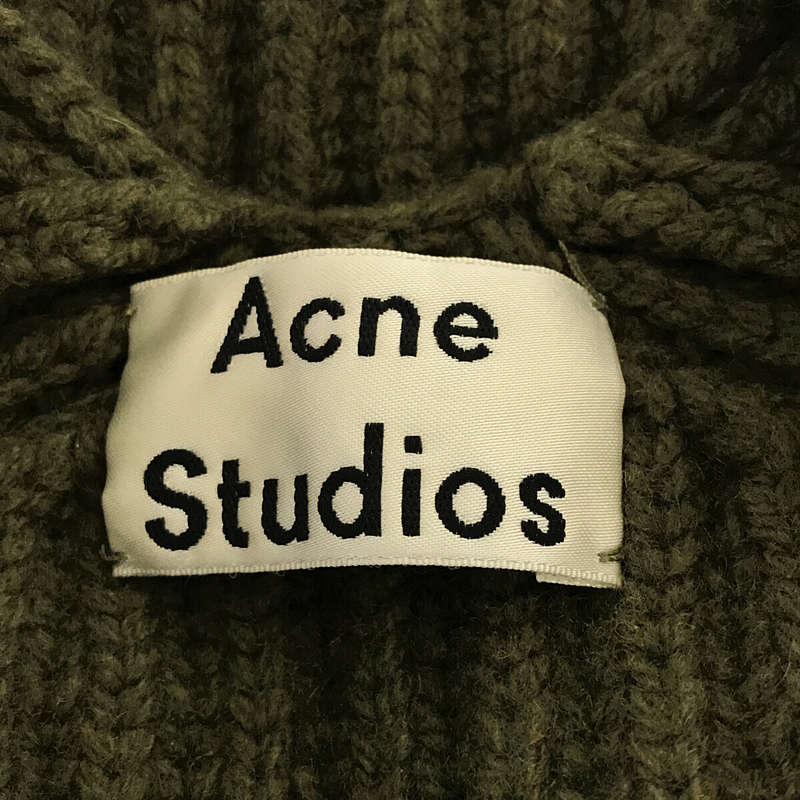 DEBORAH L-WOOL 畦ニット スキッパープルオーバーAcne Studios / アクネ ストゥディオズ