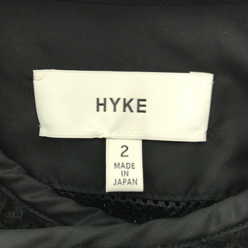 HYKE / ハイク FAUX SHEARLING COAT フェイクムートン ボア ロング コート