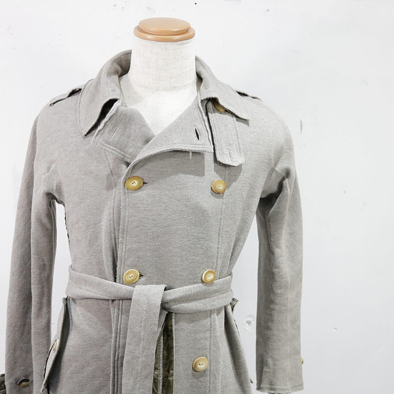 ANTIPAST / アンティパスト スウェットトレンチコート