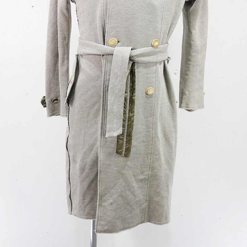 ANTIPAST / アンティパスト スウェットトレンチコート