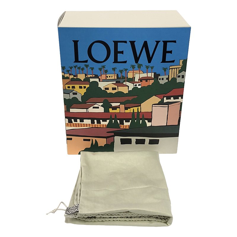 LOEWE / ロエベ GOYA BACKPACK SLIM / ゴヤ アナグラム レザー バックパック / リュック