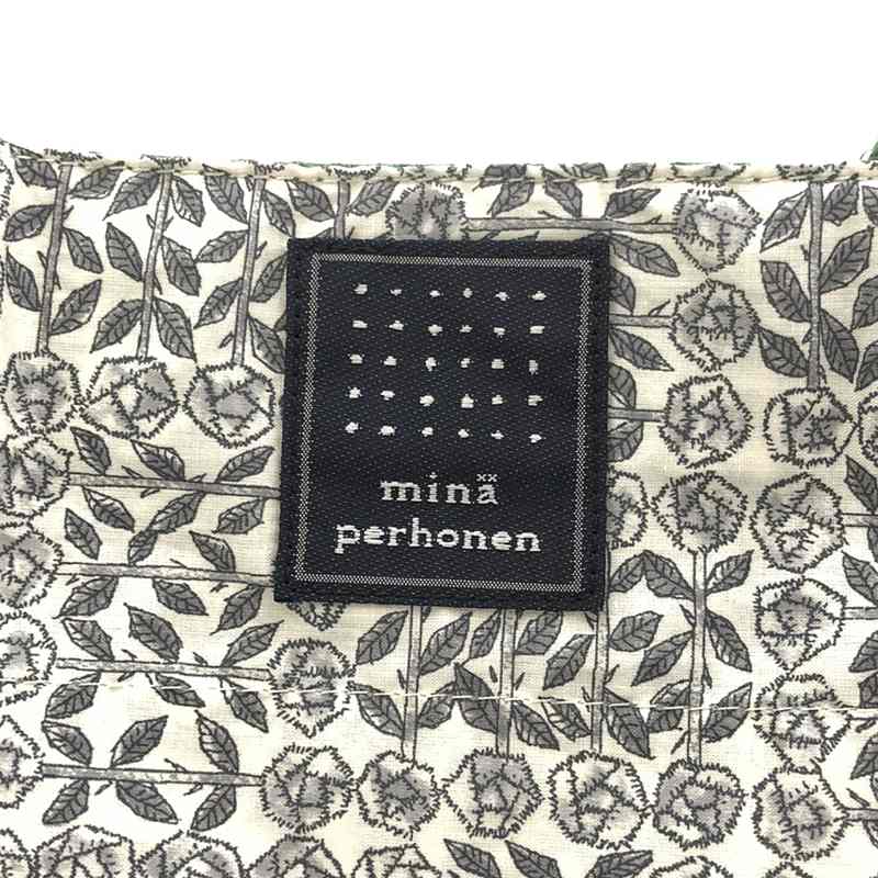 mina perhonen / ミナペルホネン twins embroidery パニーニバッグ