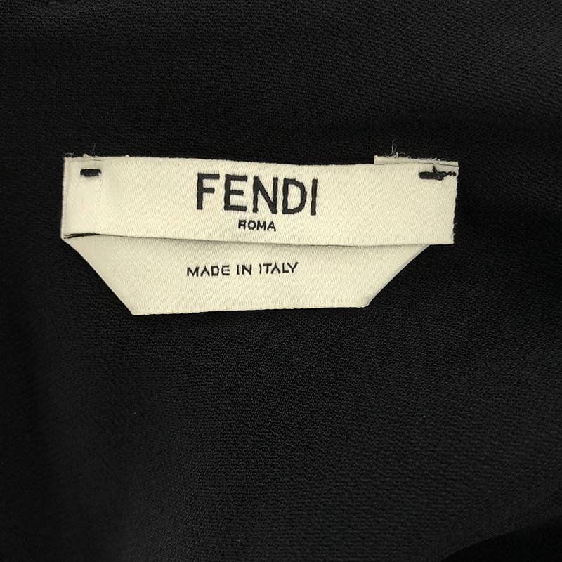 FENDI / フェンディ フラワーチャーム ノースリーブ バルーンワンピース