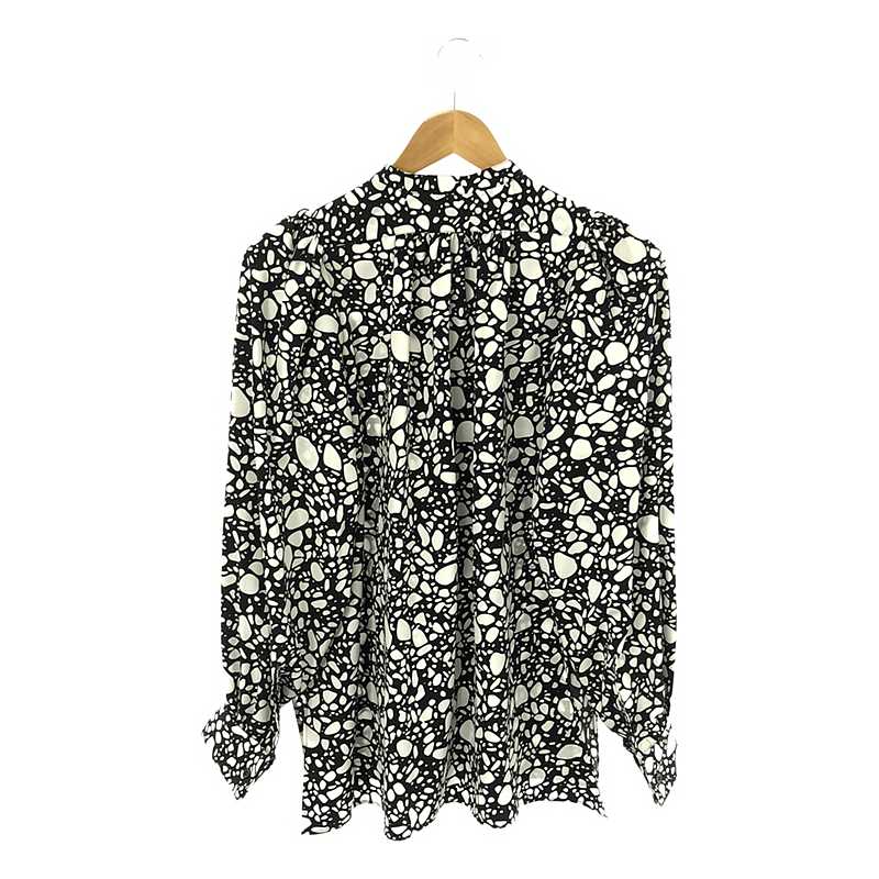 HYKE / ハイク PEBBLE PRINTED BLOUSE ブラウス