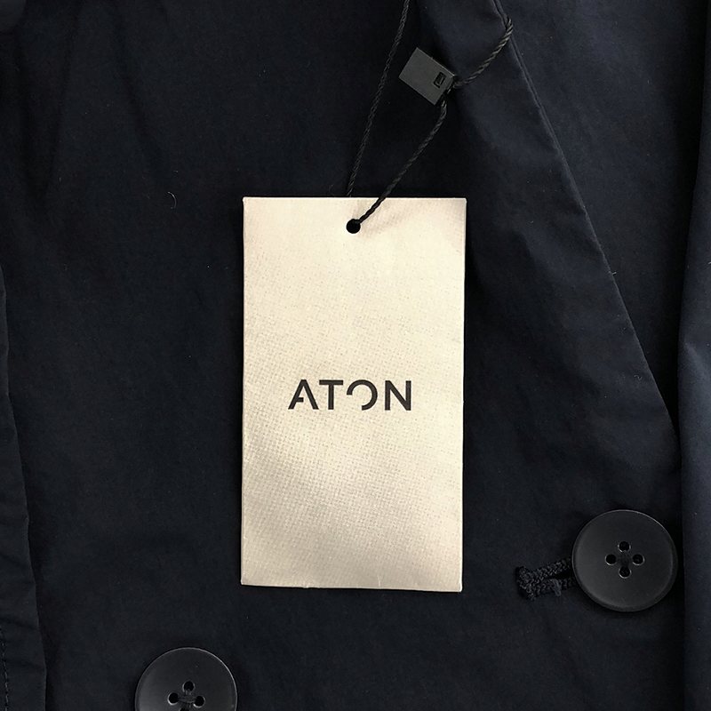 ATON / エイトン AIR VENTILE FLARE TRENCH COATトレンチコート