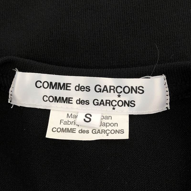COMME des GARCONS COMME des GARCONS / コムコム チュール フリル装飾 ドッキング Tシャツ