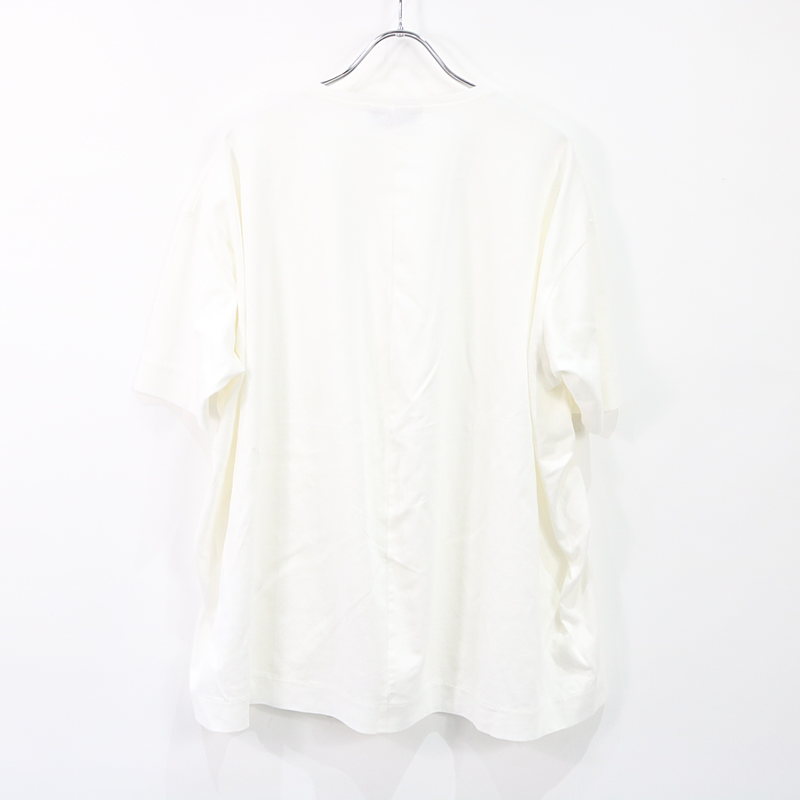 RIM.ARK / リムアーク Round silhouette cut tops ラウンドデザインTシャツ