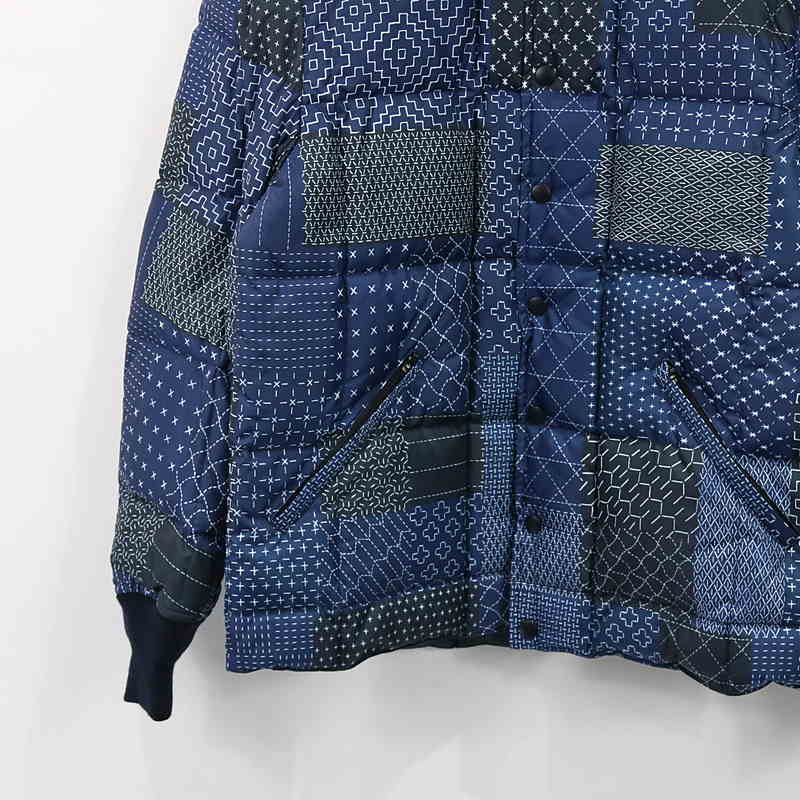 FDMTL / ファンダメンタル ZANTER SASHIKO DOWN JACKET 刺し子ダウンジャケット