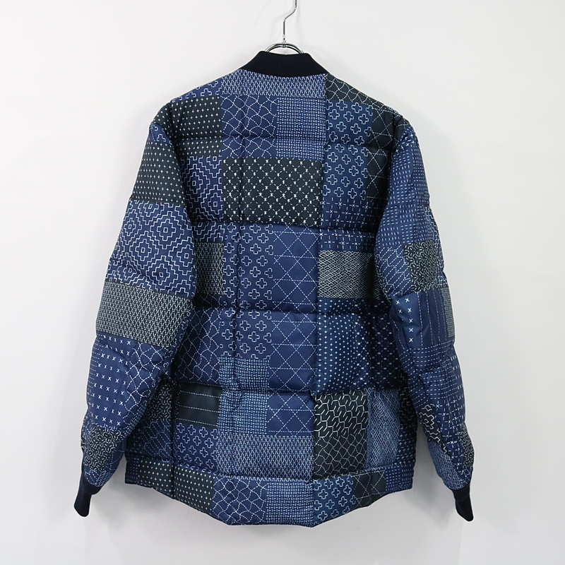 FDMTL / ファンダメンタル ZANTER SASHIKO DOWN JACKET 刺し子ダウンジャケット