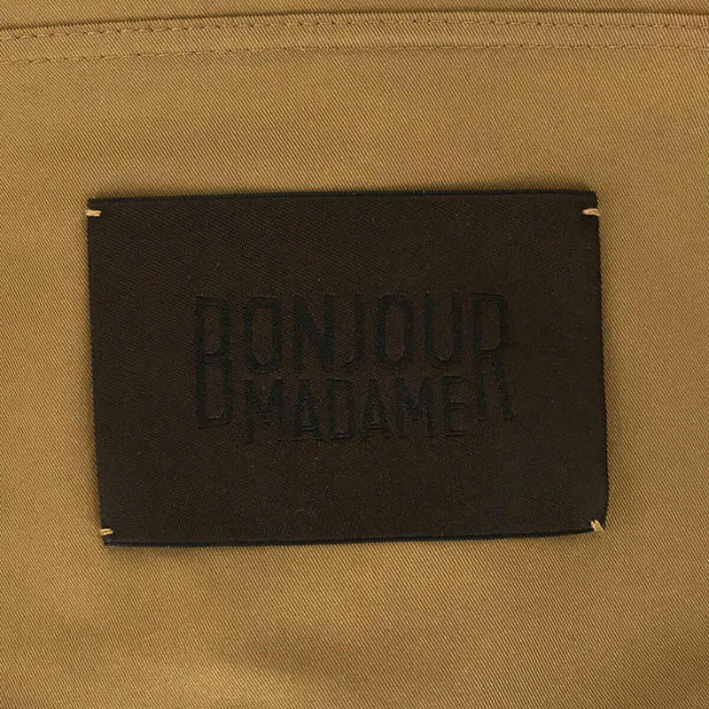 Deuxieme Classe / ドゥーズィエムクラス BONJOUR MADAME  ボンジュールマダム フルジップブルゾン ジャケット