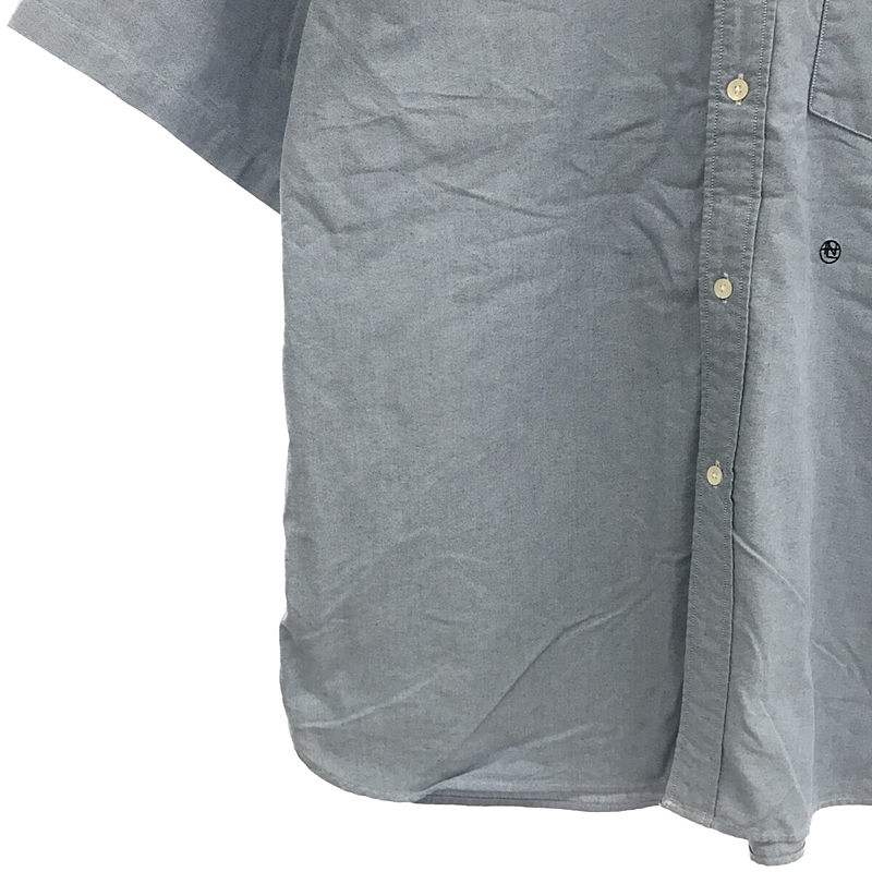 nanamica / ナナミカ Button Down Wind H/S Shirt  SUGS067 コットン ワイドシルエット ボタンダウン シャツ