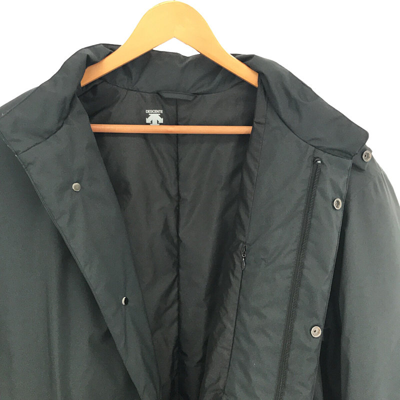 DESCENTE / デサント STAND COLLAR DOWN COAT DLMQJC36 チンストラップ スタンドカラー ダウン コート