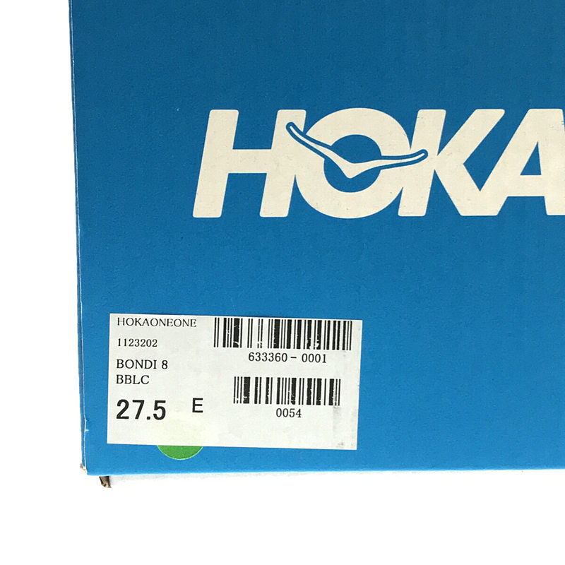 HOKA ONE ONE / ホカオネオネ M BONDI 8 ボンダイ 8 ローカット スニーカー 箱付き