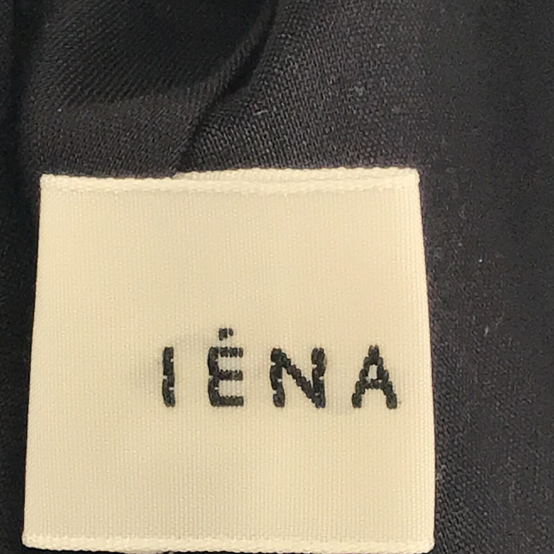 IENA / イエナ コンパクトサテン スリットスカート