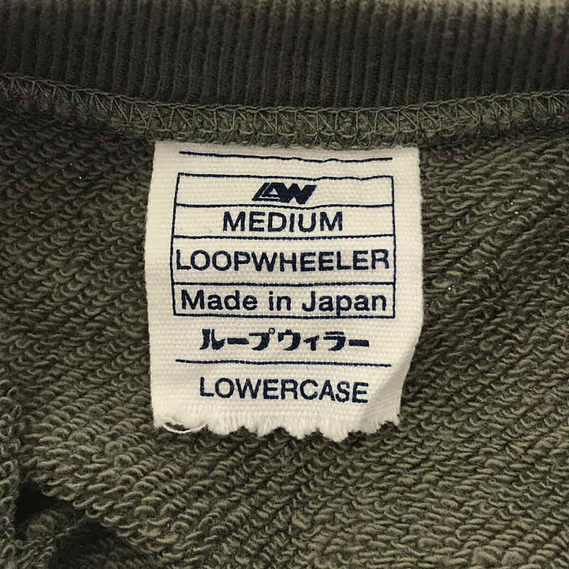 LOOPWHEELER × Lowercase コットン100％ Half Sleeve Sweat ハーフスリーブ スウェット  khakiL'Appartement / アパルトモン