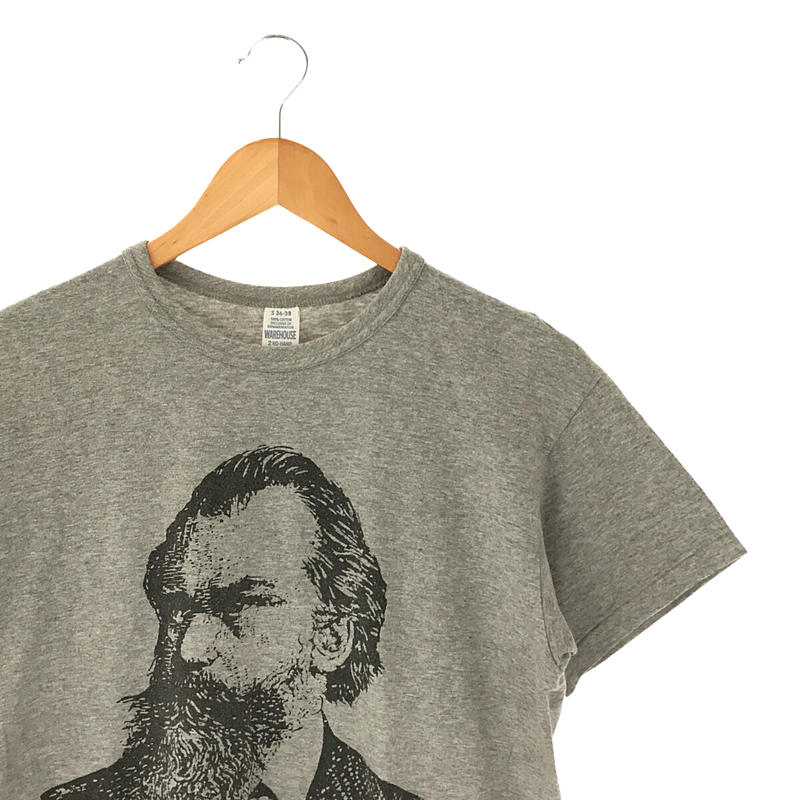 WAREHOUSE / ウエアハウス BRAHMS ブラームス プリント コットン Tシャツ カットソー