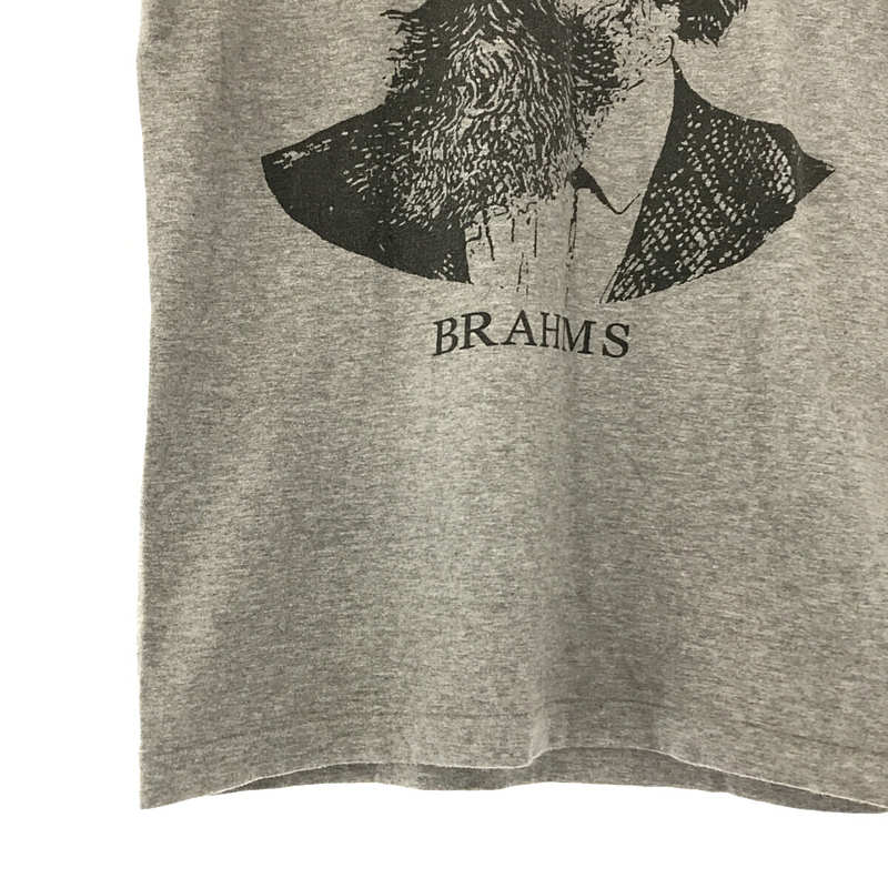 WAREHOUSE / ウエアハウス BRAHMS ブラームス プリント コットン Tシャツ カットソー
