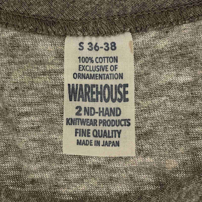 WAREHOUSE / ウエアハウス BRAHMS ブラームス プリント コットン Tシャツ カットソー