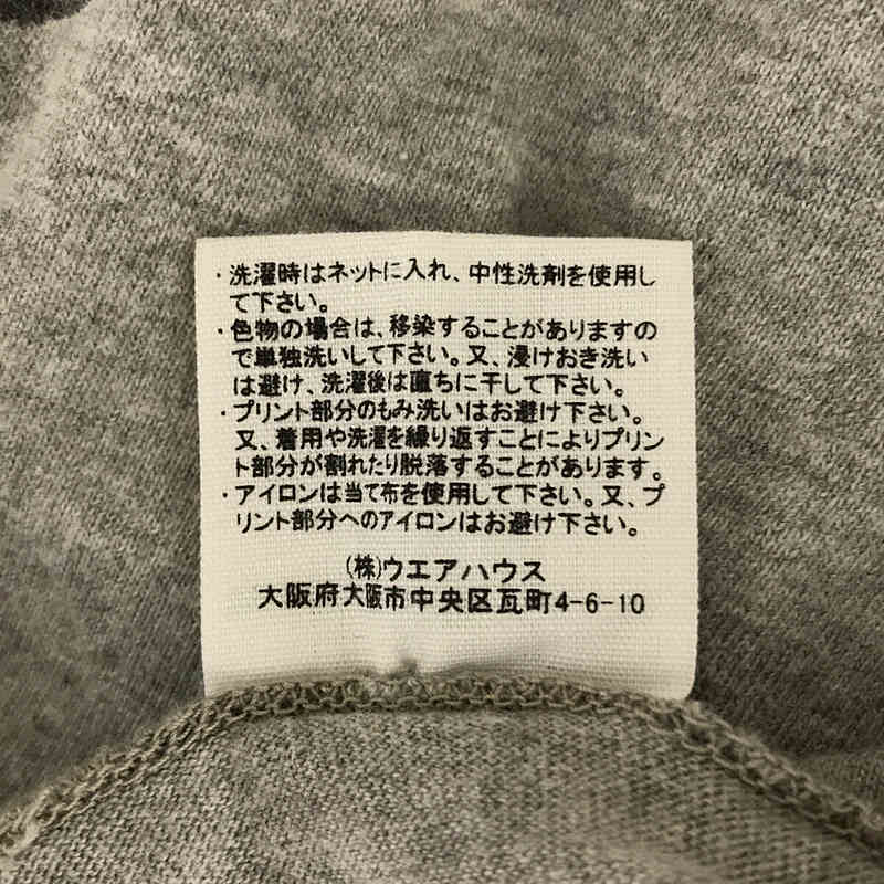 WAREHOUSE / ウエアハウス BRAHMS ブラームス プリント コットン Tシャツ カットソー