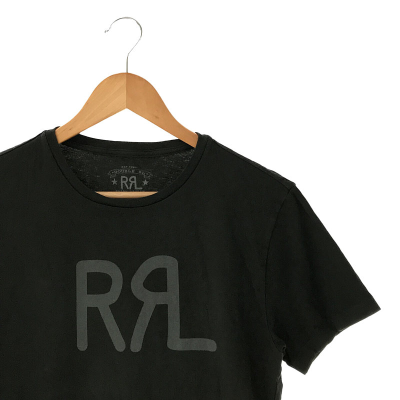 RRL / ダブルアールエル USA製 コットン ロゴ プリント Tシャツ