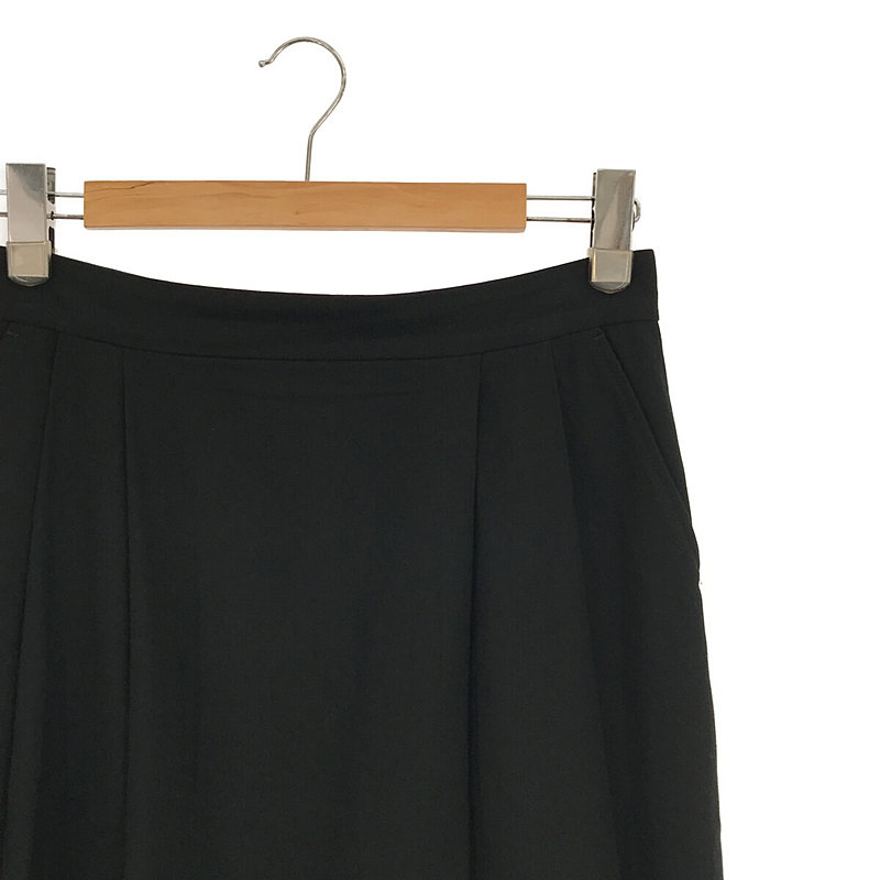 08sircus / ゼロエイトサーカス High count gabardine tuck skirt ハイコットン ギャバジン タックスカート