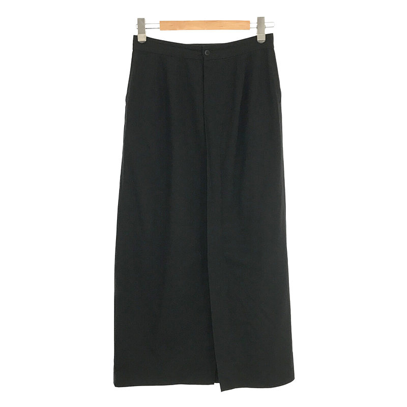 08sircus / ゼロエイトサーカス High count gabardine tuck skirt ハイコットン ギャバジン タックスカート