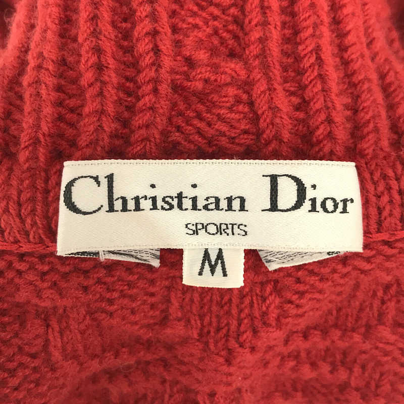 ヴィンテージ　Christian Dior ラメ ロゴ タートルネック ニットりーぬの商品一覧トップス