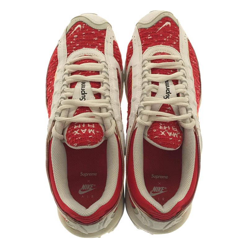 SUPREME / シュプリーム × NIKE AIR MAX TAILWIND 4/S AT3854-100 4 ローカット スニーカー 箱有