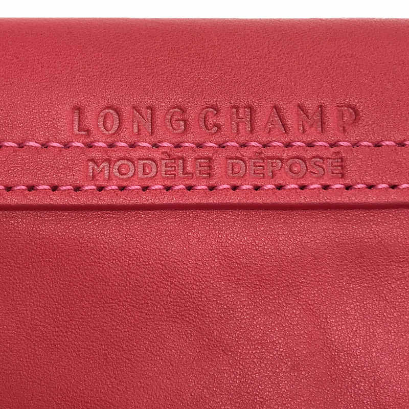 【新品】  Longchamp / ロンシャン | 2way  LE PLIAGE CUIR 1515 ショルダー付き レザー ハンド バッグ 保存袋有 | FREE | ピンク | レディース