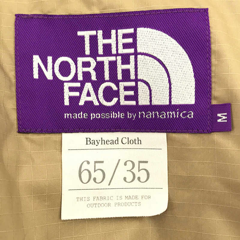 THE NORTH FACE PURPLE LABEL / ザノースフェイスパープルレーベル NP2854N 65/35 Mountain Parka ベイヘッドクロス 撥水 マウンテンパーカー