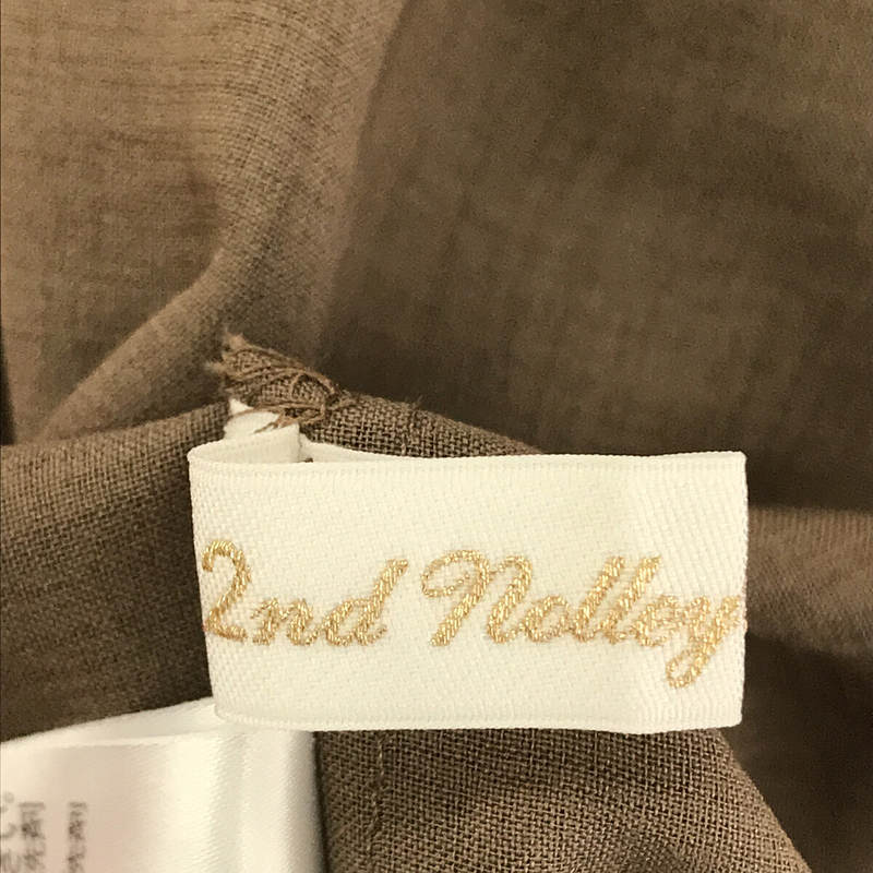 その他 フレンチリネン フレア マキシスカート