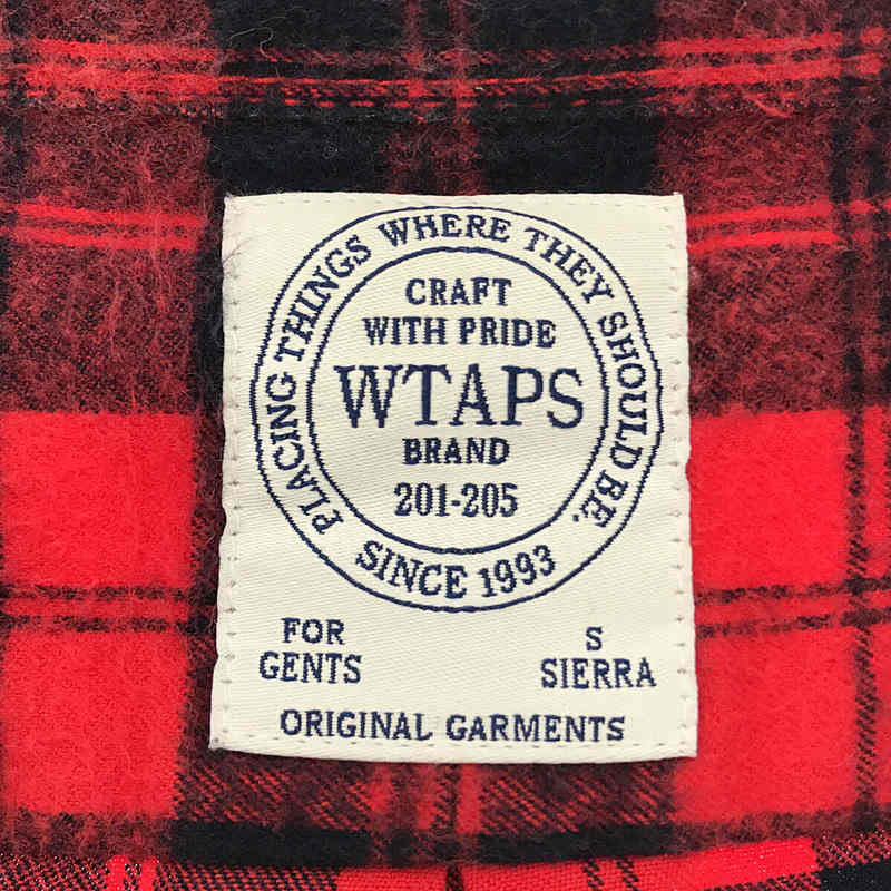 WTAPS / ダブルタップス YOUTHFUL DAYZ TARTAN L/S SHIRTS フランネル タータン チェック ボタンダウン シャツ