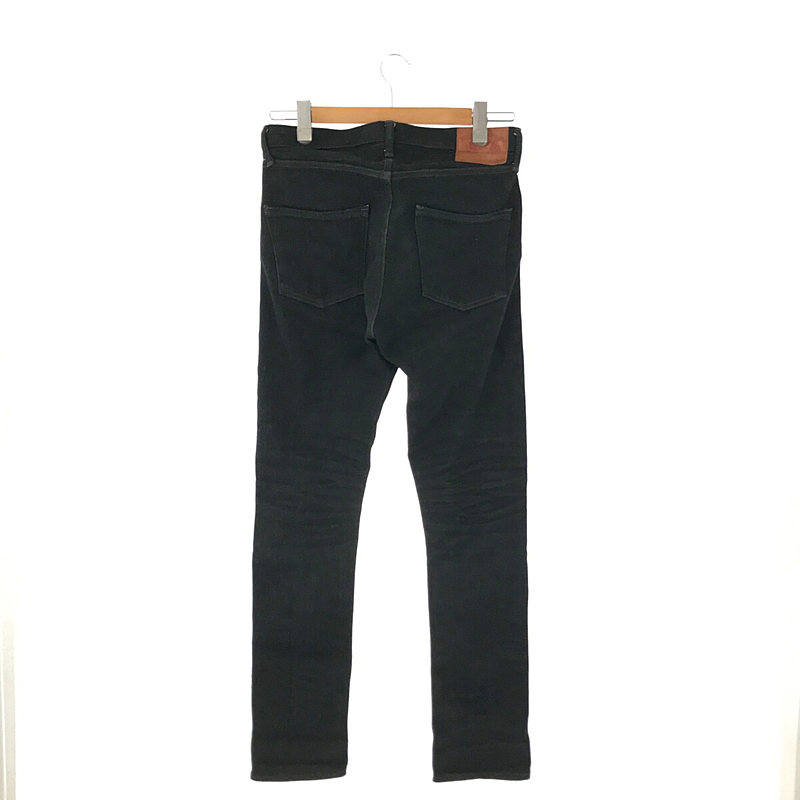 FULLCOUNT / フルカウント × BEARS' 1110 TAPERED BLACK SELVEDGE DENIM 14.5oz レザーパッチ