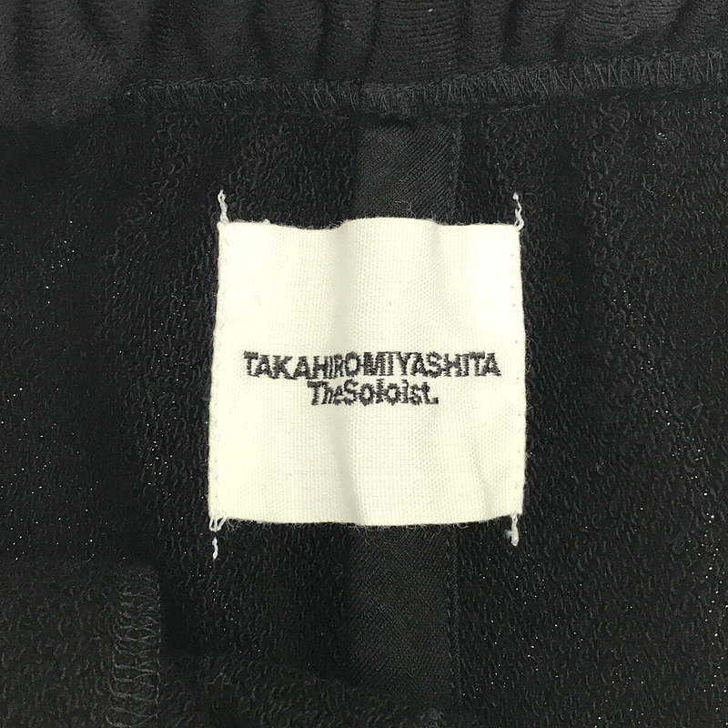 TAKAHIROMIYASHITA The Soloist geometric morse code jogger pant. モールス信号 プリント スウェット