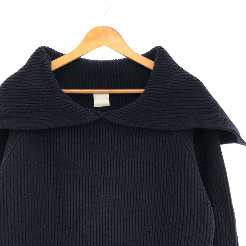 その他 AZE BIG COLLAR ビッグカラー ニット