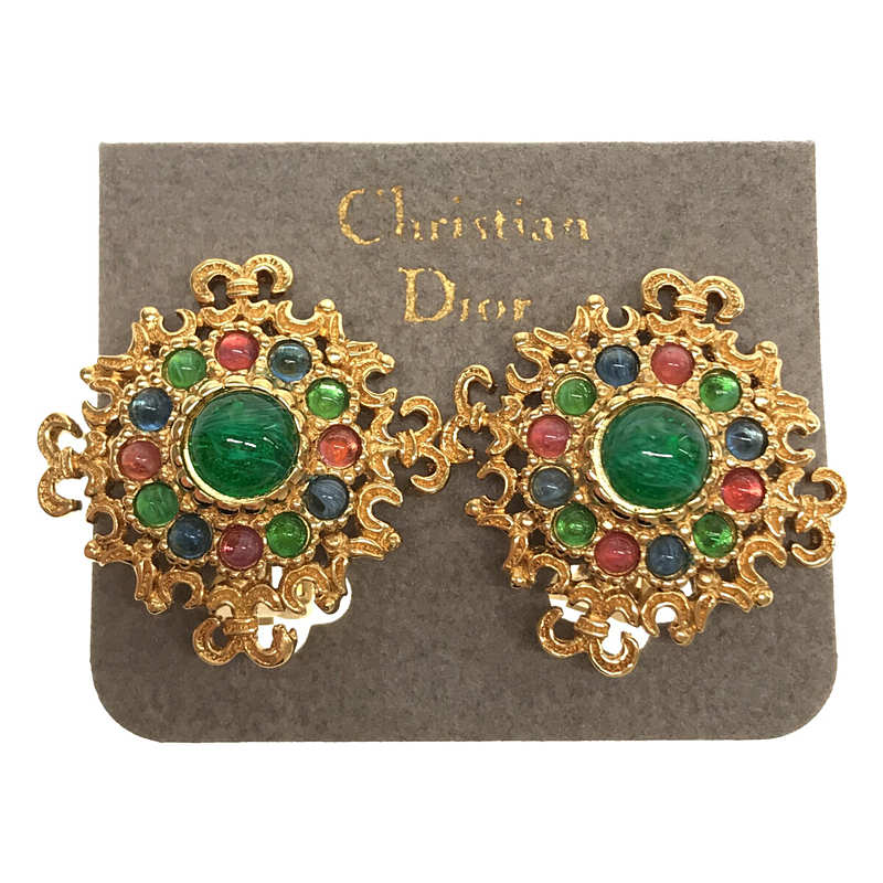 ショッピング最安価格 Christian Dior カラーストーン ヴィンテージ