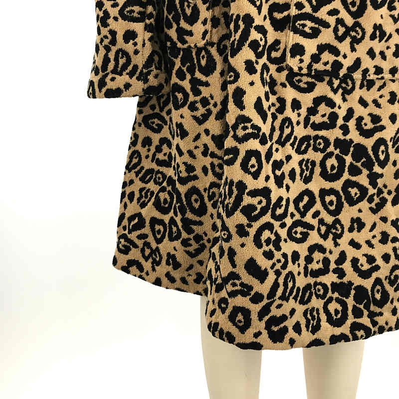 L'Appartment DEUXIEME CLASSE / アパルトモンドゥーズィエムクラス OAS Leopard Robe レオパード ローブ コート