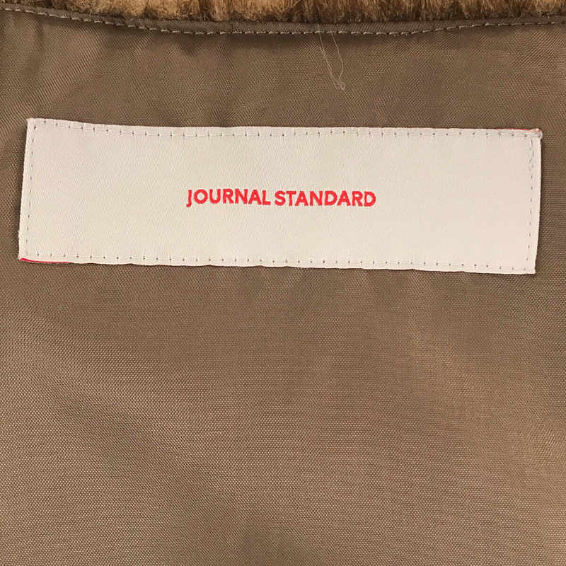 JOURNAL STANDARD / ジャーナルスタンダード =+e プラスイー エコ ファー ノーカラー コート