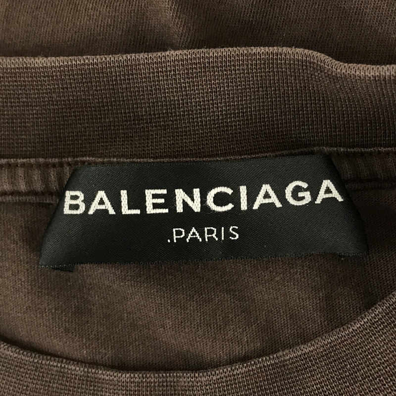 BALENCIAGA / バレンシアガ コットン クルーネック ロングスリーブ カットソー