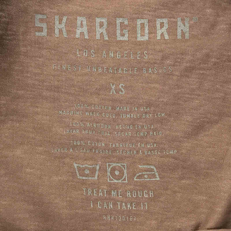 Deuxieme Classe / ドゥーズィエムクラス SKARGORN ポケツキワイド Tシャツ gray