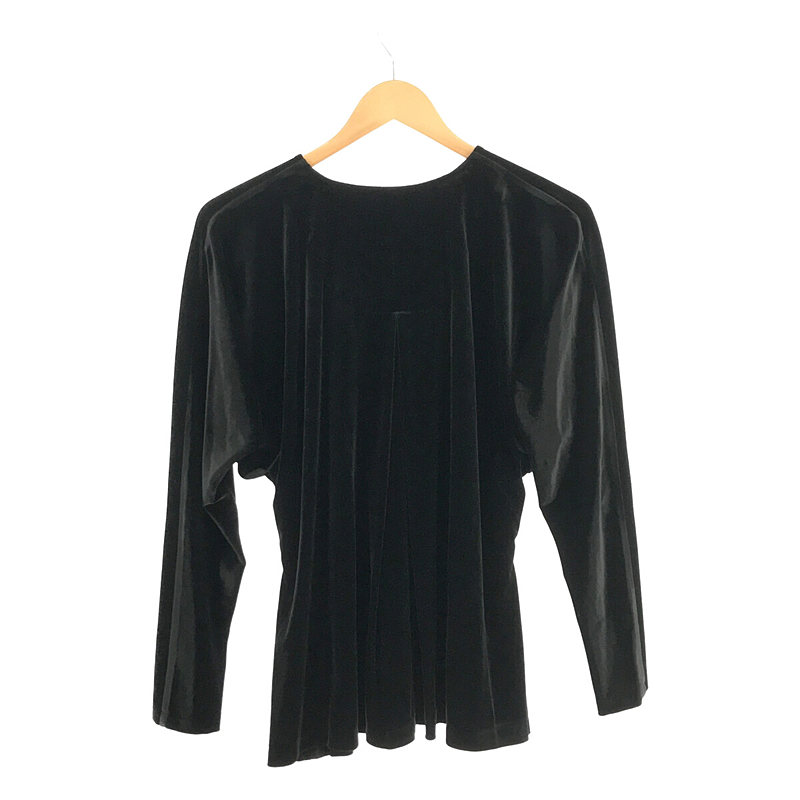 foufou / フーフー THE DRESS #25 velour button blouse ベロア ボタンブラウス